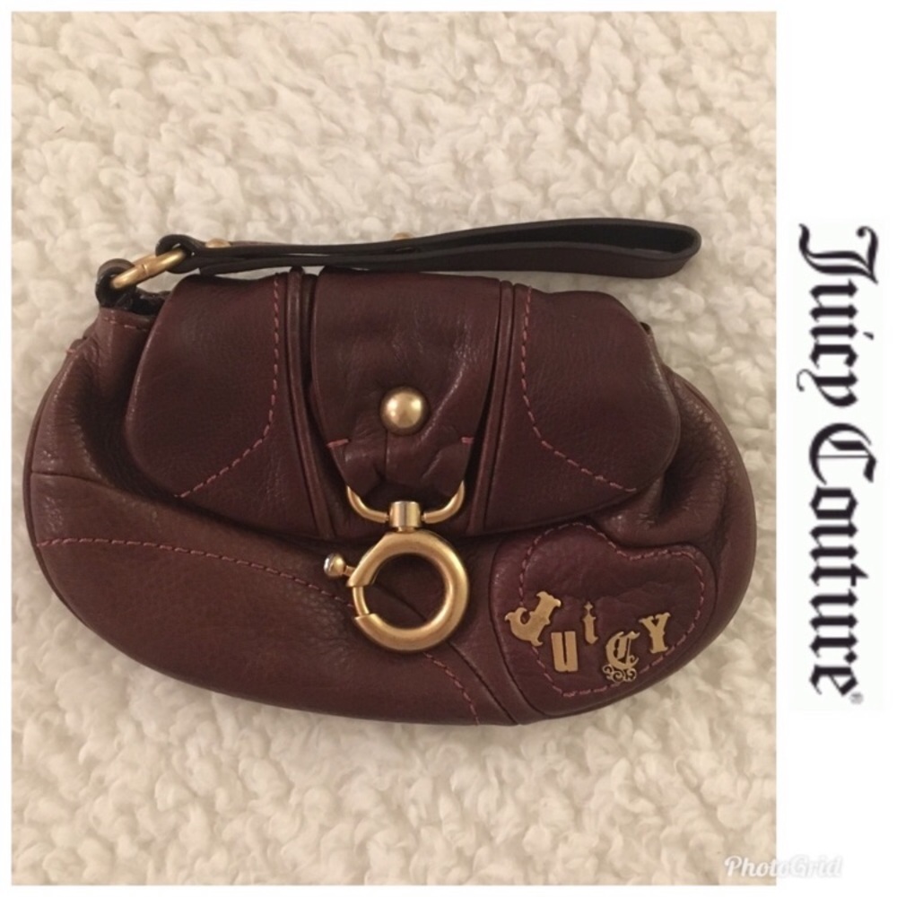 Juicy Couture Leather Wristlet